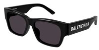 Occhiali da sole Balenciaga BB0262SA001 BLACK BLACK GREY56 - BB0262SA001 BLACK BLACK GREY56